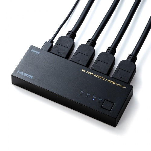 SW-HDR31LN / 4K・HDR・HDCP2.2対応HDMI切替器（3入力・1出力）
