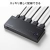SW-HDR31R 4K対応HDMI切替器(3入力・1出力・リモコン付き) SW-HDR31R / 4K対応HDMI切替器(3入力・1出力・リモコン付き)