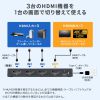 SW-HDR31R 4K対応HDMI切替器(3入力・1出力・リモコン付き) SW-HDR31R / 4K対応HDMI切替器(3入力・1出力・リモコン付き)