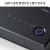 SW-HDR41R / 4K対応HDMI切替器（4入力・1出力・リモコン付き）