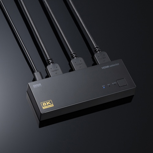 SW-HDR8K21L / 8K対応HDMI切替器（2入力・1出力）