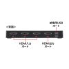 SW-HDR8K31L 8K対応HDMI切替器(3入力・1出力) SW-HDR8K31L / 8K対応HDMI切替器(3入力・1出力)
