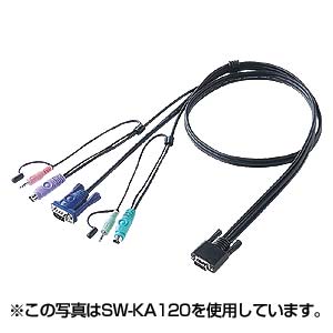SW-KA180 / CPU自動切替器用ケーブル（1.8m）
