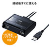 SW-KM2UU キーボード・マウス用パソコン切替器(2:1) SW-KM2UU / キーボード・マウス用パソコン切替器(2:1)