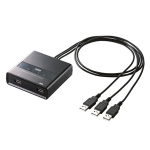 SW-KM3UU / キーボード・マウス用パソコン切替器(3:1)