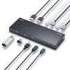 SW-KVM22HCCDK デュアルディスプレイ対応パソコン切替器(Type-C接続・手元スイッチ付き・2:1) SW-KVM22HCCDK / デュアルディスプレイ対応パソコン切替器(Type-C接続・手元スイッチ付き・2:1)
