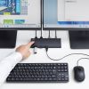 SW-KVM22HCCDK デュアルディスプレイ対応パソコン切替器(Type-C接続・手元スイッチ付き・2:1) SW-KVM22HCCDK / デュアルディスプレイ対応パソコン切替器(Type-C接続・手元スイッチ付き・2:1)