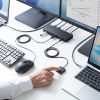 SW-KVM22HCCDK デュアルディスプレイ対応パソコン切替器(Type-C接続・手元スイッチ付き・2:1) SW-KVM22HCCDK / デュアルディスプレイ対応パソコン切替器(Type-C接続・手元スイッチ付き・2:1)