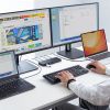 SW-KVM22HCCDK デュアルディスプレイ対応パソコン切替器(Type-C接続・手元スイッチ付き・2:1) SW-KVM22HCCDK / デュアルディスプレイ対応パソコン切替器(Type-C接続・手元スイッチ付き・2:1)