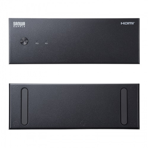 SW-KVM22HCCDK / デュアルディスプレイ対応パソコン切替器(Type-C接続・手元スイッチ付き・2:1)