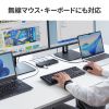 SW-KVM22HCCDK デュアルディスプレイ対応パソコン切替器(Type-C接続・手元スイッチ付き・2:1) SW-KVM22HCCDK / デュアルディスプレイ対応パソコン切替器(Type-C接続・手元スイッチ付き・2:1)