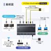 SW-KVM22HCCDK デュアルディスプレイ対応パソコン切替器(Type-C接続・手元スイッチ付き・2:1) SW-KVM22HCCDK / デュアルディスプレイ対応パソコン切替器(Type-C接続・手元スイッチ付き・2:1)