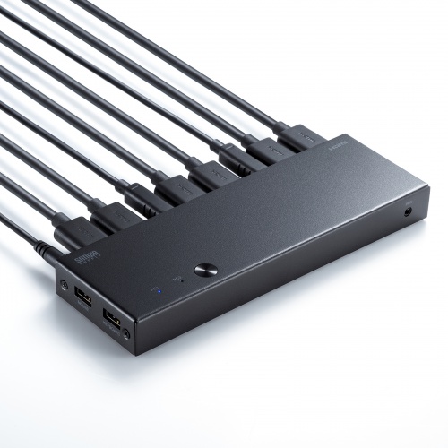 SW-KVM22HUUS / デュアルディスプレイ・4K対応HDMIパソコン切替器(エミュレーション非搭載・2:1)