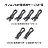 SW-KVM22HUUS / デュアルディスプレイ・4K対応HDMIパソコン切替器（エミュレーション非搭載・2:1）