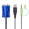 SW-KVM2AUUN パソコン自動切替器(2:1) SW-KVM2AUUN / パソコン自動切替器(2:1)