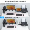 SW-KVM2DK / Type-C接続・HDMI接続対応パソコン切替器（エミュレーション非搭載）