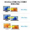 SW-KVM2DK Type-C接続・HDMI接続対応パソコン切替器(エミュレーション非搭載) SW-KVM2DK / Type-C接続・HDMI接続対応パソコン切替器(エミュレーション非搭載)