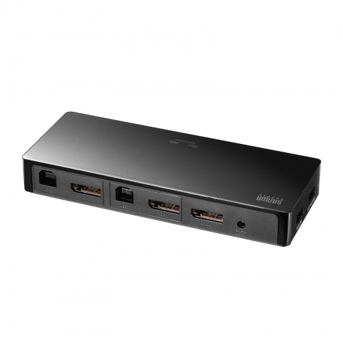 SW-KVM2DPUUS / 4K対応DisplayPortパソコン切替器(エミュレーション非搭載・2:1)