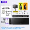 SW-KVM2DPUUS 4K対応DisplayPortパソコン切替器(エミュレーション非搭載・2:1) SW-KVM2DPUUS / 4K対応DisplayPortパソコン切替器(エミュレーション非搭載・2:1)