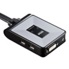 SW-KVM2DUN ディスプレイエミュレーション対応DVIパソコン自動切替器(2:1) SW-KVM2DUN / ディスプレイエミュレーション対応DVIパソコン自動切替器(2:1)
