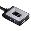 SW-KVM2DXN ディスプレイエミュレーション対応DVIパソコン自動切替器(2:1) SW-KVM2DXN / ディスプレイエミュレーション対応DVIパソコン自動切替器(2:1)