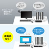 SW-KVM2HDCN2 デュアルリンクDVI対応パソコン自動切替器(2:1) SW-KVM2HDCN2 / デュアルリンクDVI対応パソコン自動切替器(2:1)