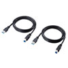 SW-KVM2HDPU DisplayPort対応パソコン自動切替器(2:1) SW-KVM2HDPU / DisplayPort対応パソコン自動切替器(2:1)