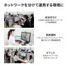 SW-KVM2HDPU / DisplayPort対応パソコン自動切替器(2:1)