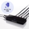SW-KVM2HUUS 4K対応HDMIパソコン切替器(エミュレーション非搭載・2:1) SW-KVM2HUUS / 4K対応HDMIパソコン切替器(エミュレーション非搭載・2:1)