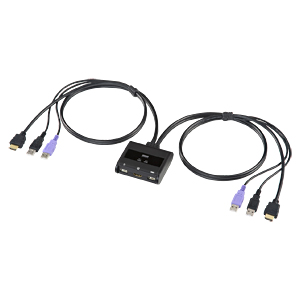 SW-KVM2HU / フルHD対応HDMIパソコン切替器(2:1)