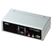 SW-KVM2HVC USB・PS/2コンソール両対応パソコン自動切替器(2:1) SW-KVM2HVC / USB・PS/2コンソール両対応パソコン自動切替器(2:1)