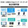 SW-KVM2U3HD / 4K対応HDMIパソコン自動切替器(2:1)