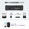 SW-KVM2WDPU / DisplayPort対応手元スイッチ付きパソコン自動切替器(2:1)