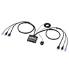 SW-KVM2WHU HDMI対応手元スイッチ付きパソコン自動切替器(2:1) SW-KVM2WHU / HDMI対応手元スイッチ付きパソコン自動切替器(2:1)