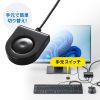 SW-KVM2WHU / HDMI対応手元スイッチ付きパソコン自動切替器(2:1)