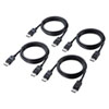 SW-KVM4HDPU DisplayPort対応パソコン自動切替器(4:1) SW-KVM4HDPU / DisplayPort対応パソコン自動切替器(4:1)