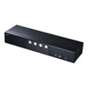 SW-KVM4HDPU DisplayPort対応パソコン自動切替器(4:1) SW-KVM4HDPU / DisplayPort対応パソコン自動切替器(4:1)