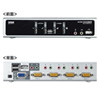 SW-KVM4HVCN USB・PS/2コンソール両対応パソコン自動切替器(4:1) SW-KVM4HVCN / USB・PS/2コンソール両対応パソコン自動切替器(4:1)
