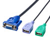 SW-KVM4LUN2 パソコン自動切替器(4:1) SW-KVM4LUN2 / パソコン自動切替器(4:1)