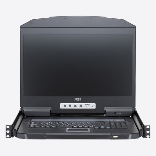 SW-KVMHDDR / USB/HDMI対応 スライドLCDコンソールドロワー