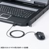 SW-KVMHDDR USB/HDMI対応 スライドLCDコンソールドロワー SW-KVMHDDR / USB/HDMI対応 スライドLCDコンソールドロワー