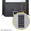 SW-KVMHDDR USB/HDMI対応 スライドLCDコンソールドロワー SW-KVMHDDR / USB/HDMI対応 スライドLCDコンソールドロワー