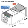 SW-KVMVDR USB/VGA対応 スライドLCDコンソールドロワー SW-KVMVDR / USB/VGA対応 スライドLCDコンソールドロワー