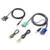 SW-KVMVDR USB/VGA対応 スライドLCDコンソールドロワー SW-KVMVDR / USB/VGA対応 スライドLCDコンソールドロワー