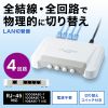 SW-LAN41 LAN切替器(4回路) SW-LAN41 / LAN切替器(4回路)