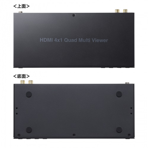 SW-PHD41MTV / 4入力1出力HDMI画面分割切替器（4K/60Hz対応）