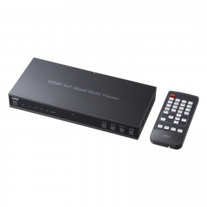 SW-UHD41MTV【4入力1出力HDMI画面分割切替器(4K対応）】最大4台のHDMI 
