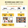 SW-PHD41MTV 4入力1出力HDMI画面分割切替器(4K/60Hz対応) SW-PHD41MTV / 4入力1出力HDMI画面分割切替器(4K/60Hz対応)