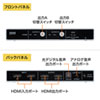 SW-UHD22 HDMI切替器(2入力2出力・マトリックス切替機能付き) SW-UHD22 / HDMI切替器(2入力2出力・マトリックス切替機能付き)