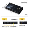 SW-UHD31RN 3入力1出力HDMI切替器(4K/30Hz対応・リモコン付き) SW-UHD31RN / 3入力1出力HDMI切替器(4K/30Hz対応・リモコン付き)